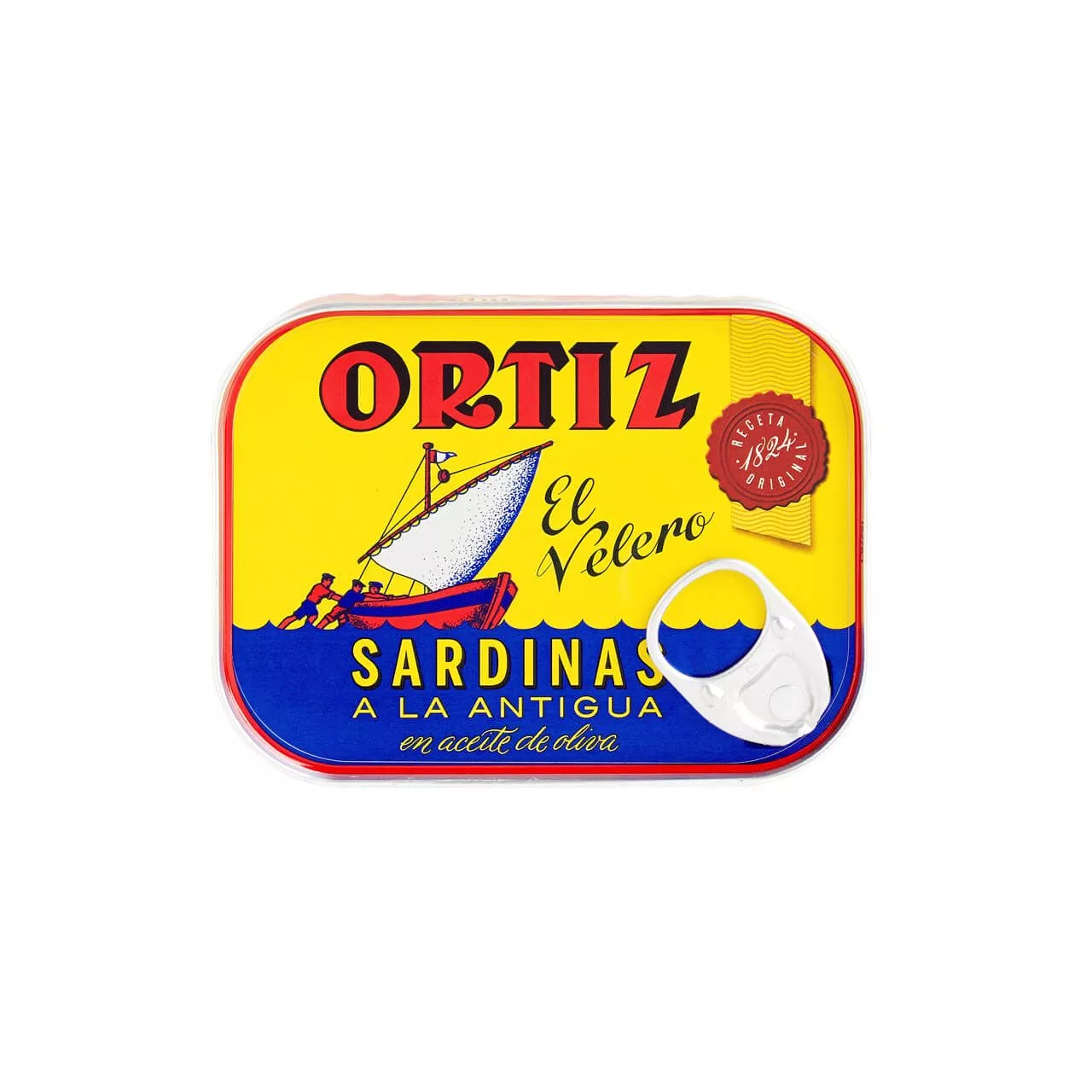 Ortiz sardines a la antigua in olive oil tin 140g
