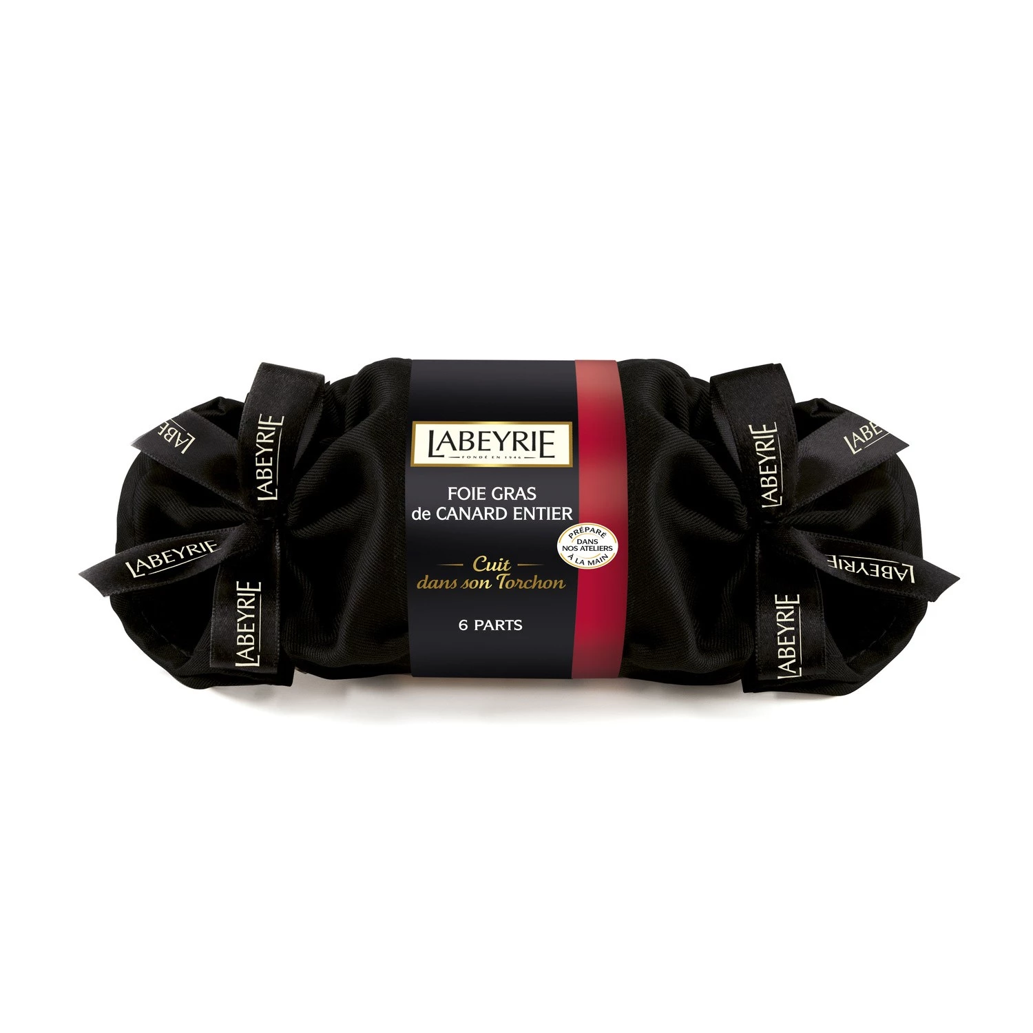 Labeyrie Whole duck foie gras in a cloth 10 Persons 355g