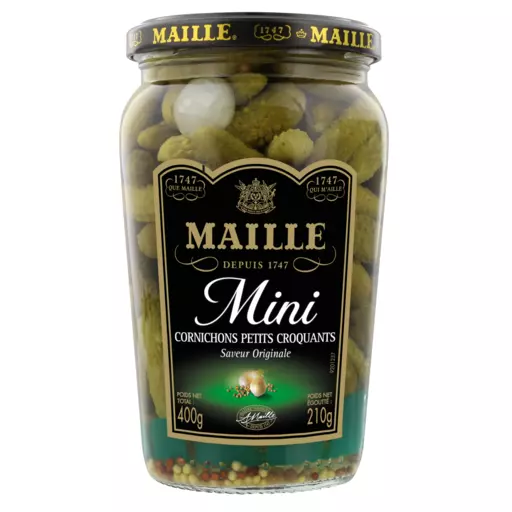 Maille Mini pickles 210g