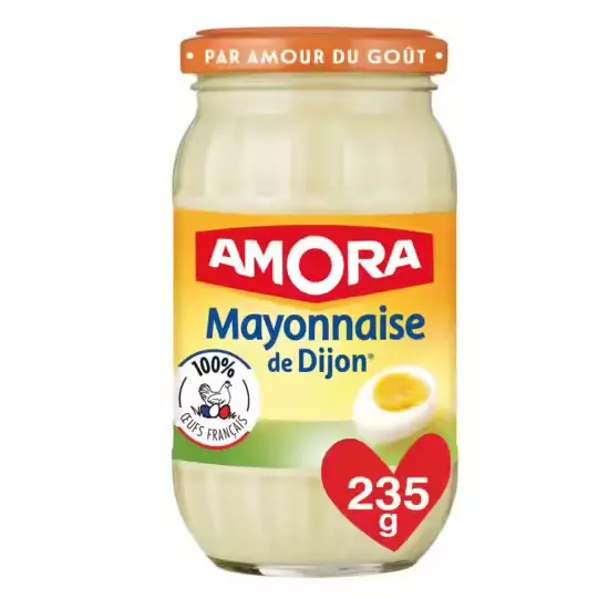 Amora Plain mayonnaise jar 235g