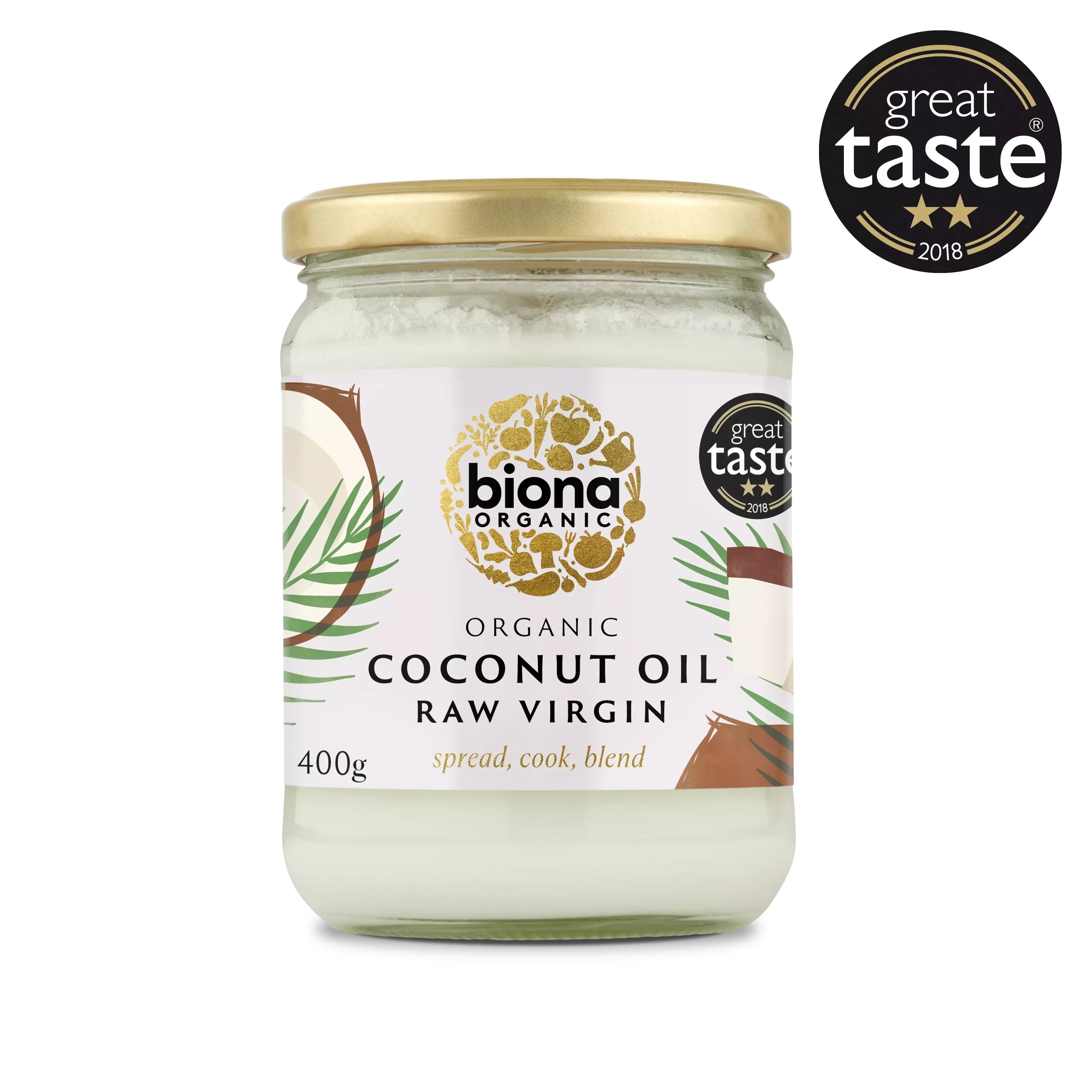 Biona Organic Raw Virgin Coconut oil 200g