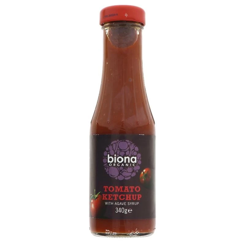 Biona Tomato Ketchup with Agave Syrup Organic 340g