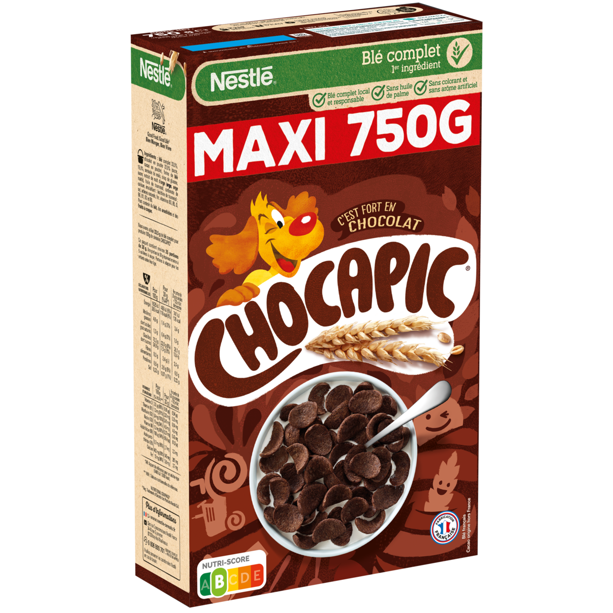 Nestle Chocapic cereals MAXI 750g