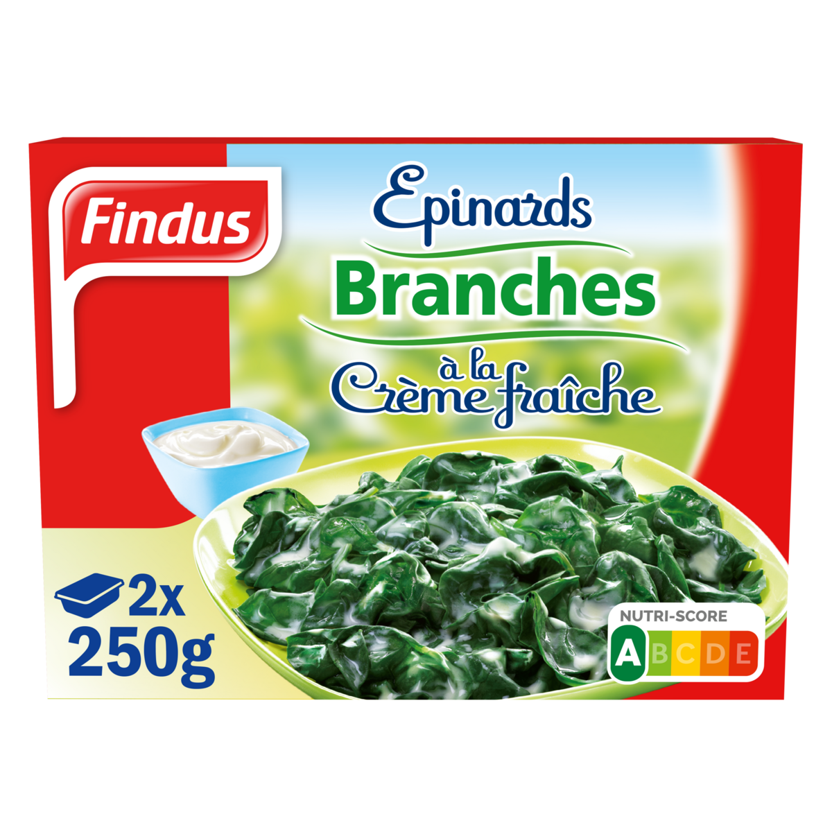 Findus Fresh Cream Branch Spinach (2 pieces) 500g