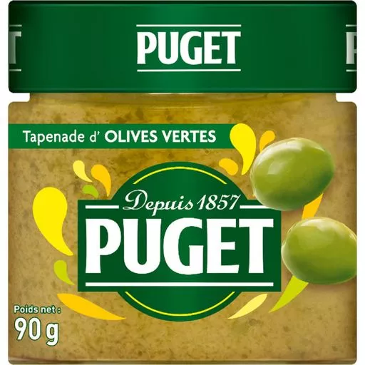 Puget Green Olives tapenade 90g