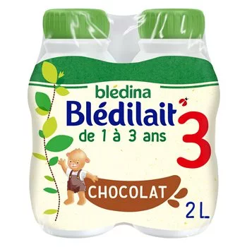 Bledina Bledilait Growing up chocolate milk from 12 months 4x50cl