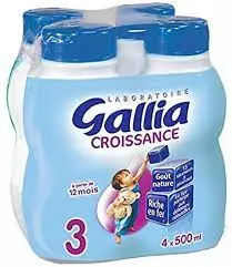 Gallia Growing up milk 4x50cl