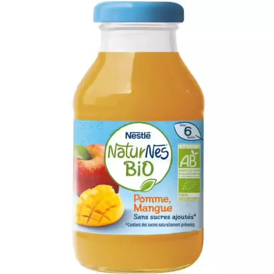 Nestle Naturnes Organic Apple & Mango juice 20cl