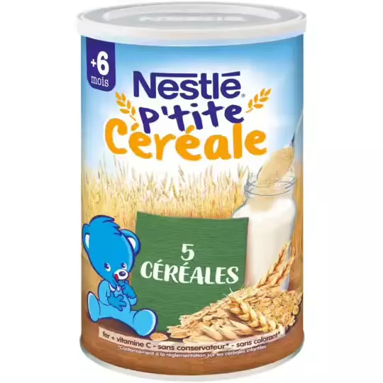 Nestle 5 Cereales infant cereals from 6 months 400g