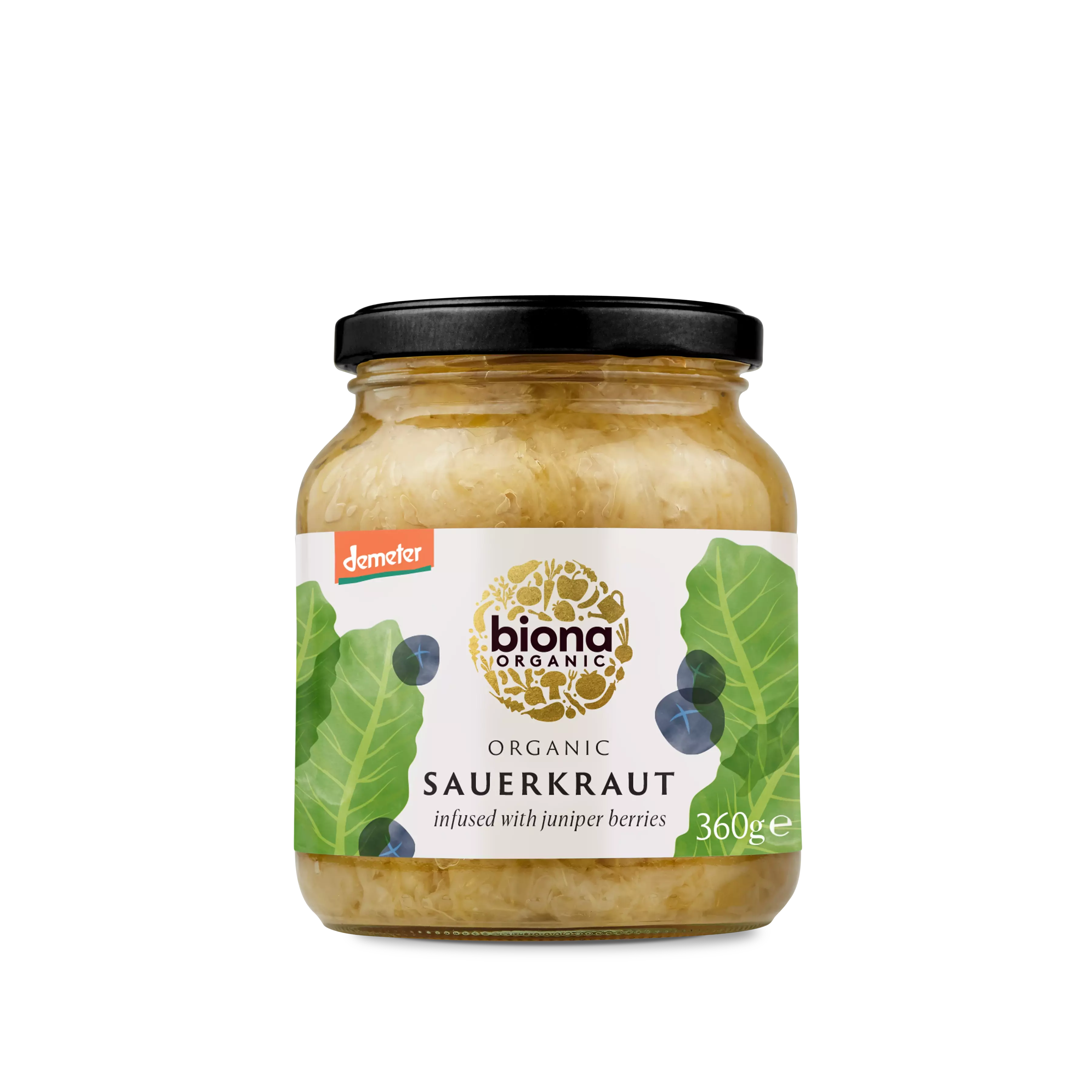 Biona Sauerkraut Organic - Demeter 360g