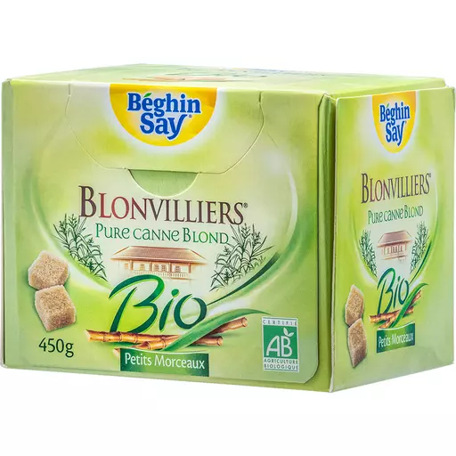 Beghin Say Le Blonvillier Organic Pure Cane Sugar cube 450g