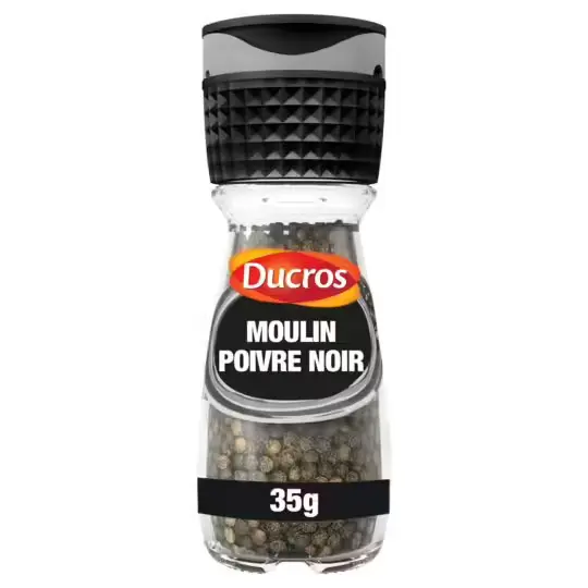 Ducros Black pepper with grinder 35g