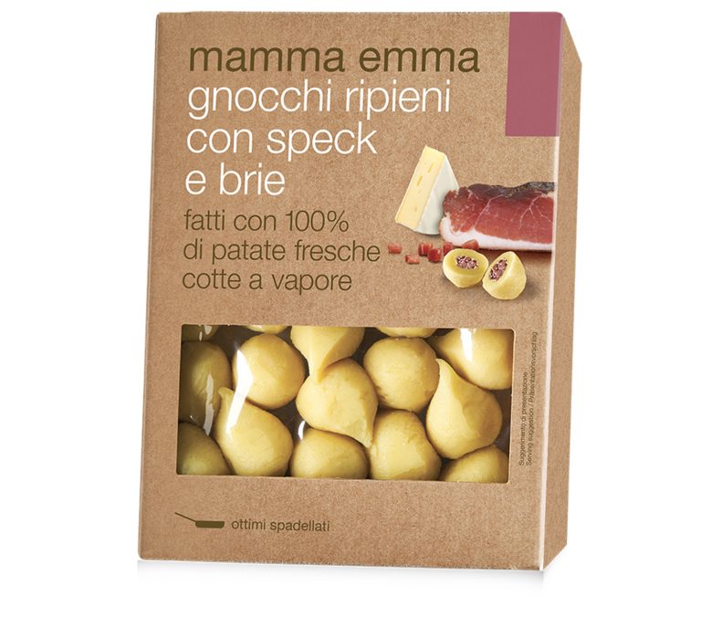 Mamma Emma Fresh Speck & Brie Filled Gnocchi 350g
