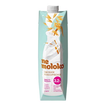 NeMoloko Classic oatmeal drink 3.2% 1L