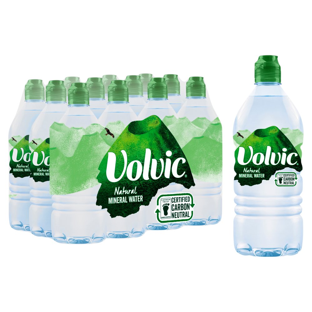 Volvic Natural Mineral Water Sportcup 1L