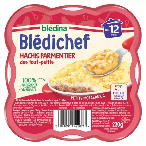 Bledina Bledichef Shepherds Pie From 12 Months 230g