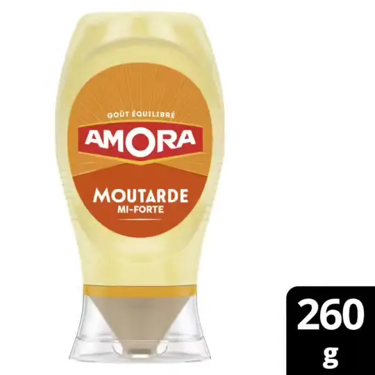 Amora Mi-Forte Mustard Top down 260g