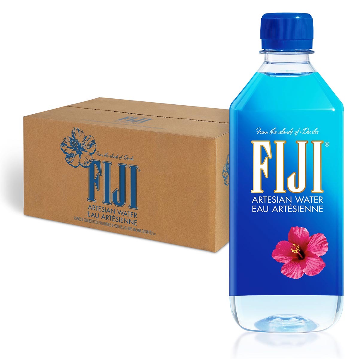 FIJI Natural Mineral Water 4x(6x500ml)