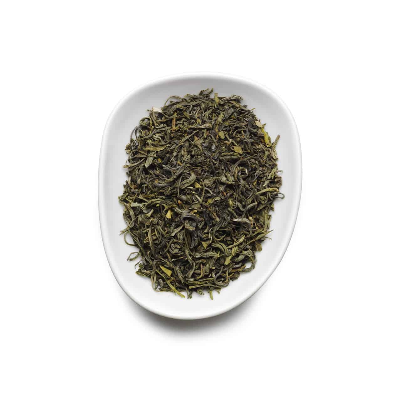 Birchall Mao Feng Green Tea 15 Plant-Based Prism Tea Bags