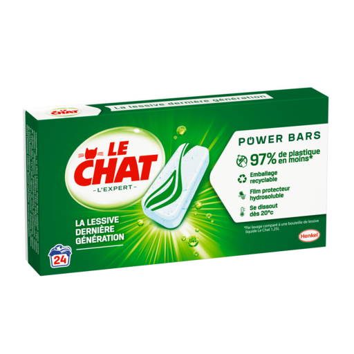 Le Chat Power bars washing tablets x24