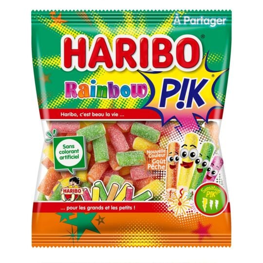 Haribo Rainbow Pik Candy 200g