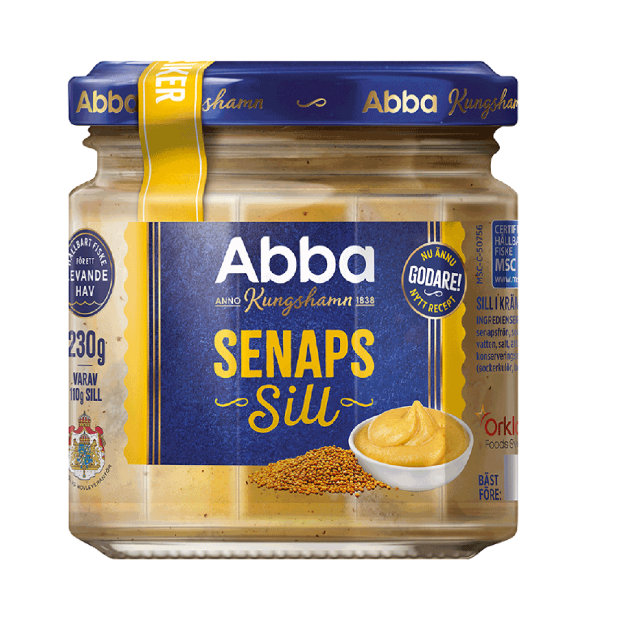 Abba Senapssill – Mustard Herring 230g
