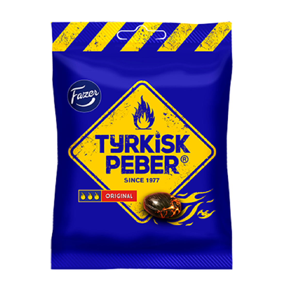 Fazer Tyrkisk Peber Original – Salt Liquorice Sweets 120g