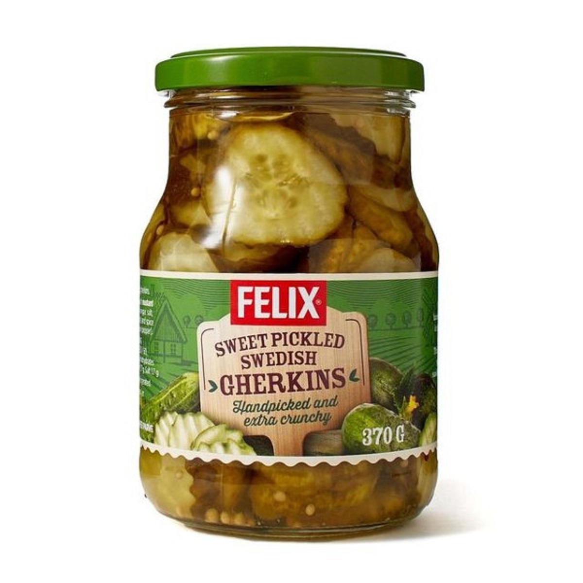 Felix Smorgasgurka Pickled Gherkins 370g