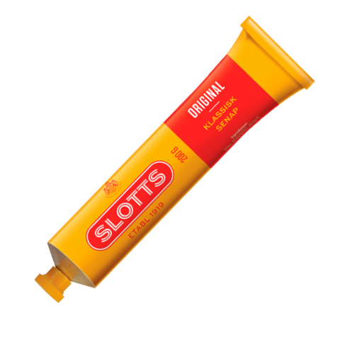 Slotts Senap Original - Mustard Tube 220g