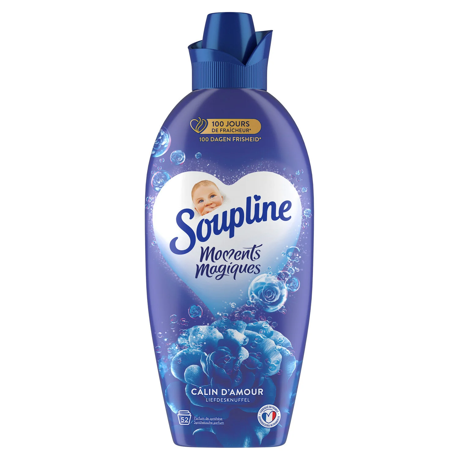 Soupline fabric softener Magic Moment Love hugs 1.2L