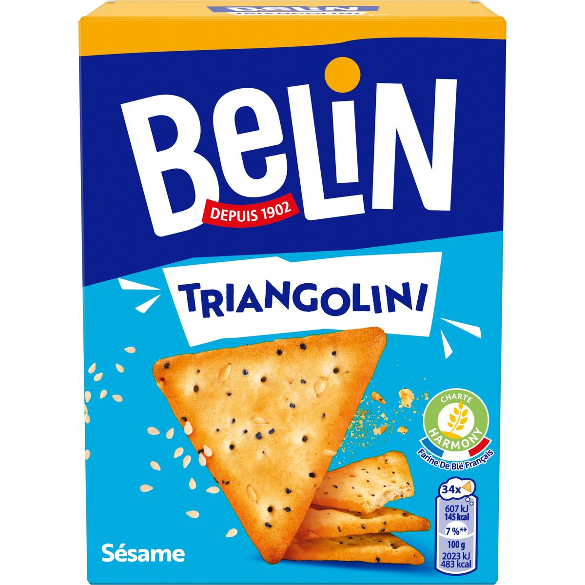 Belin Triangolini crackers 110g