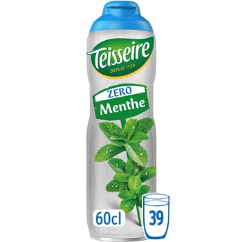 Teisseire Green mint cordial sugarfree 60cl