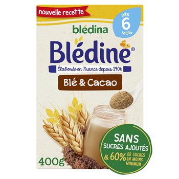 Bledina Bledine Cocoa Flavour from 6 months 400g