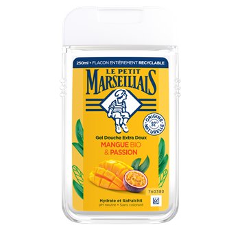 Le Petit Marseillais Shower gel Organic Mango and Passion fruit 250ml