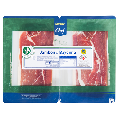 Bayonne Ham 24 slices (2x12) 500g