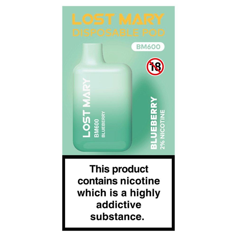 Lost Mary Disposable Pod 600 Blueberry 20mg