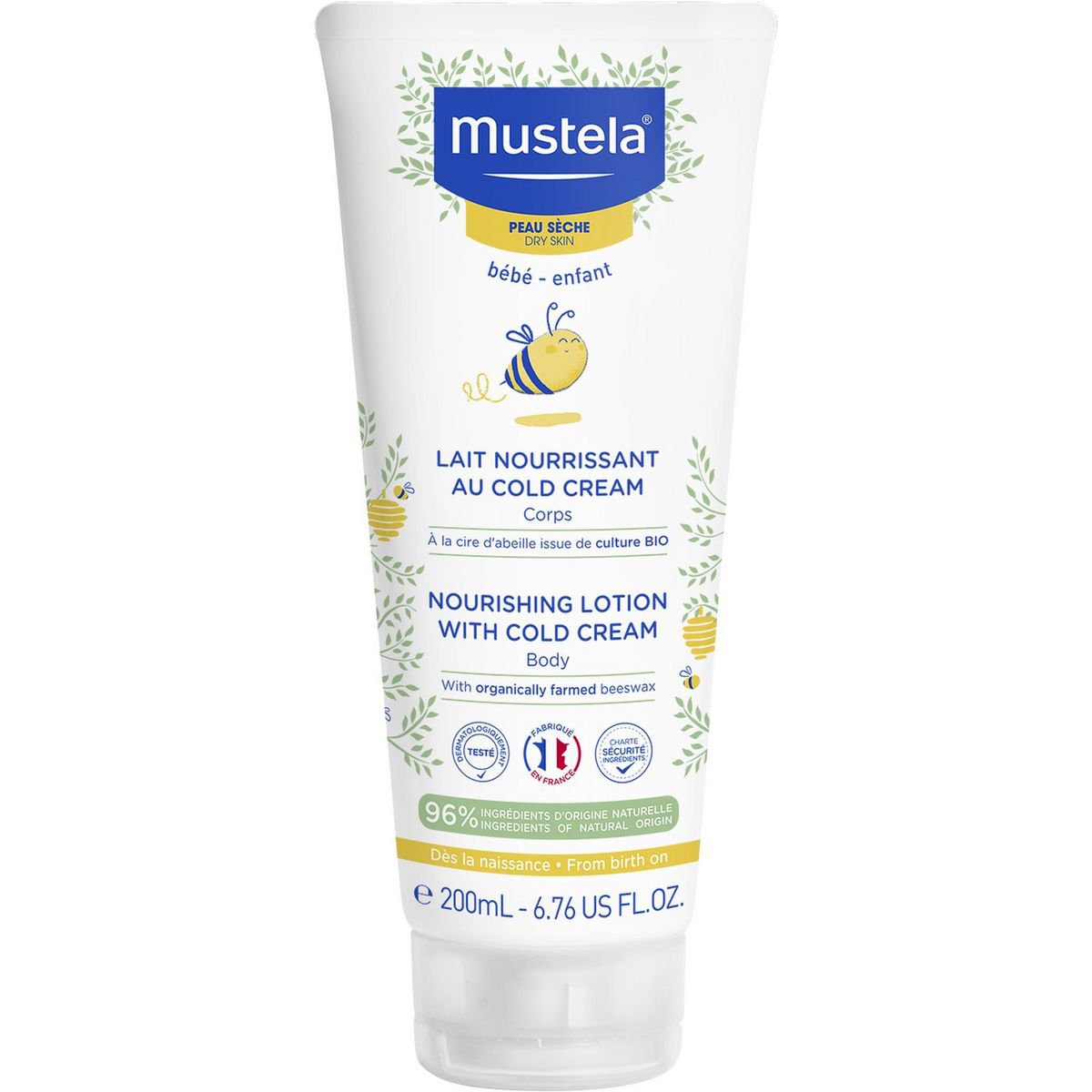 Mustela Lait Corps au Cold Cream 200ml
