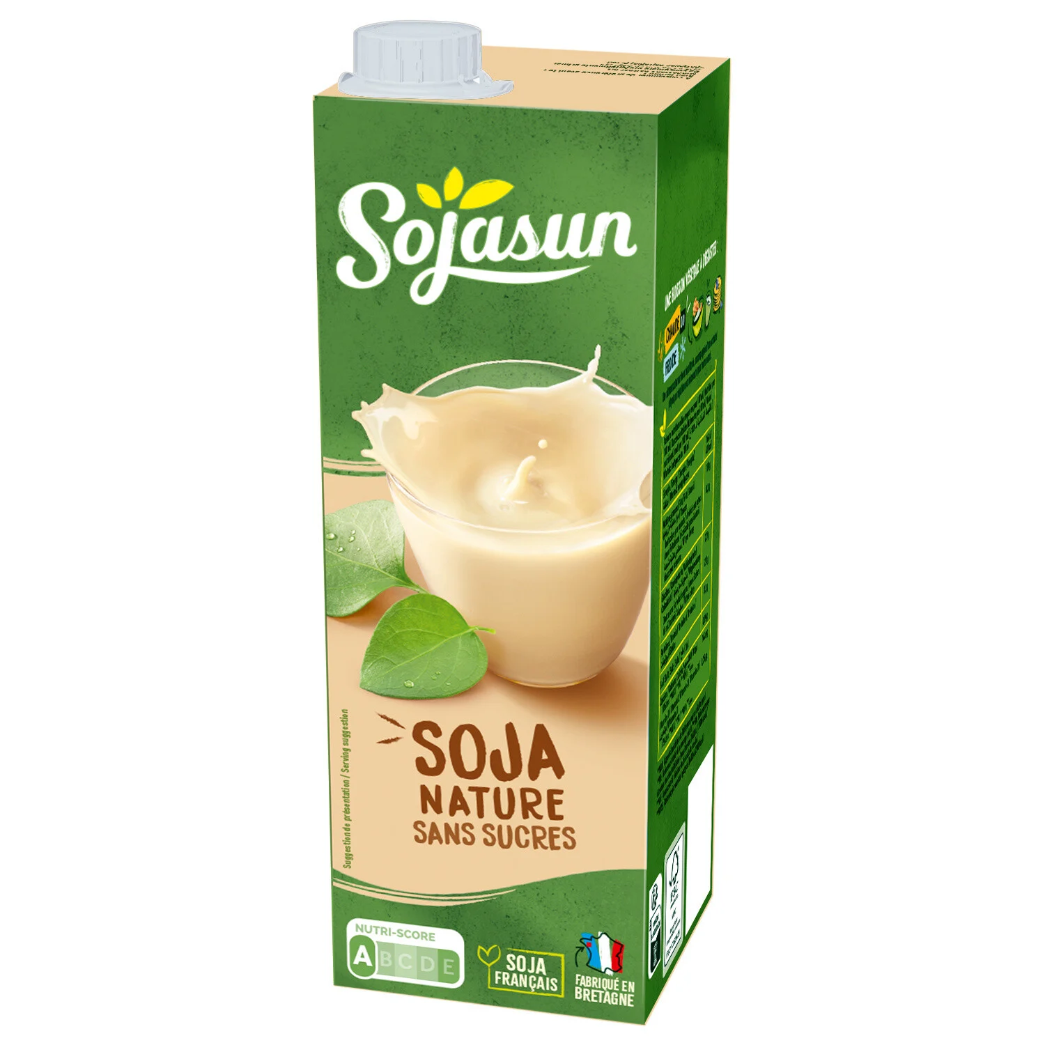 Sojasun Plain soy milk 1L