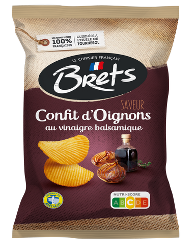 Brets Crisp Onions confit with balsamic vinegar 125g