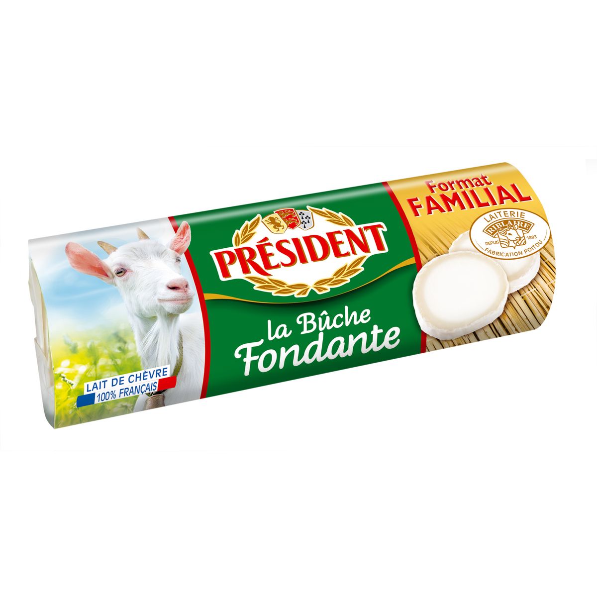 President Goat's Cheese buche 250g