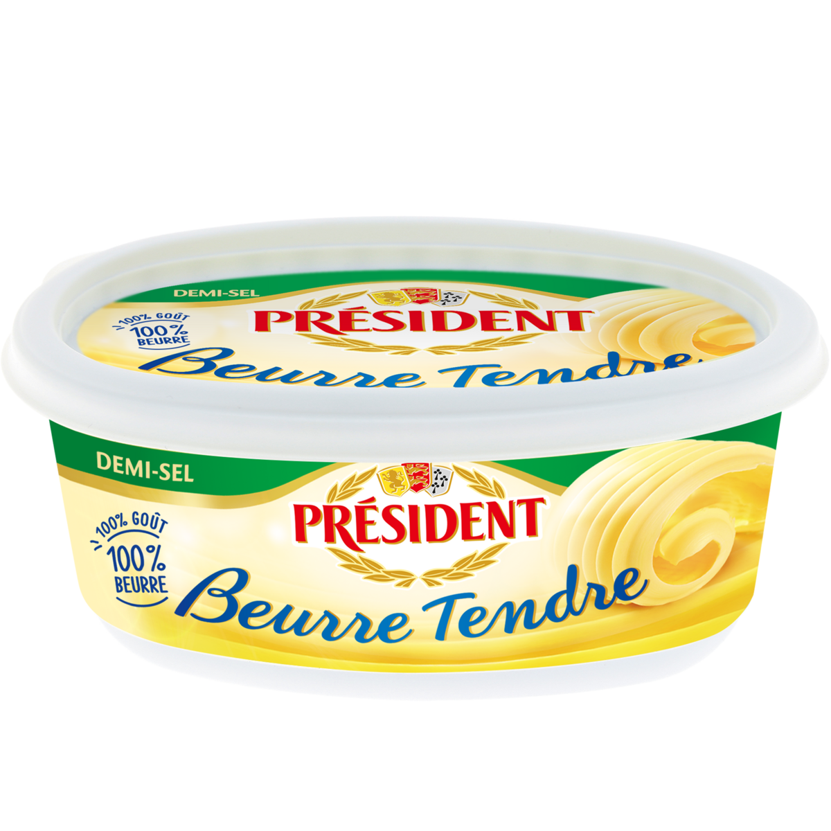 President Semi-salted mild butter 250g