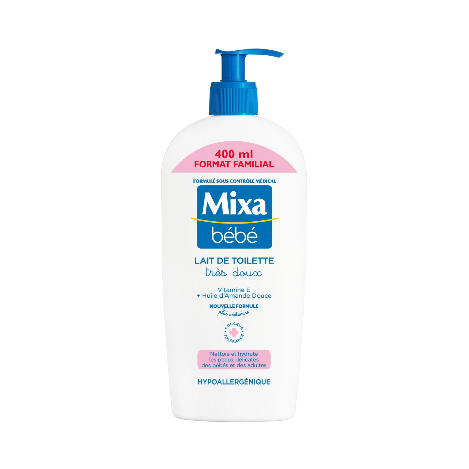 Mixa Bebe Lait de toilette very mild 400ml