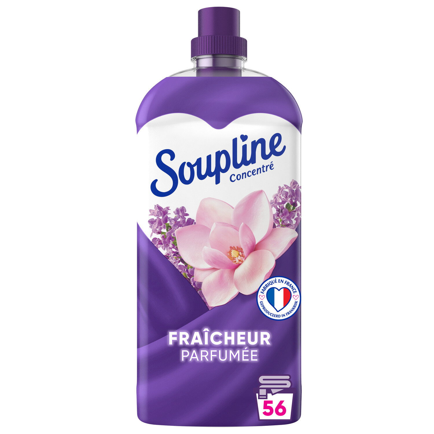Soupline fabric softener concentrated Touches of Magnolia & Lavender 1.35L