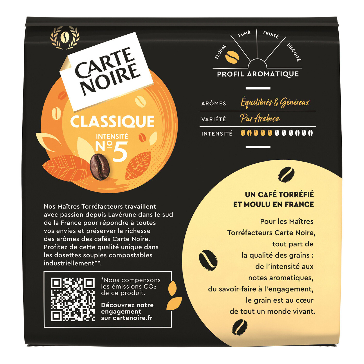 Carte Noire Classic pods x36 250g