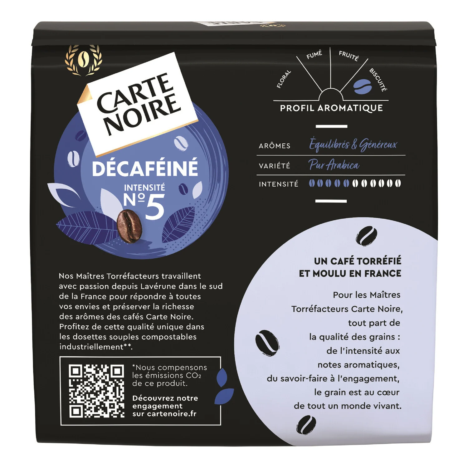 Carte Noire Decaff pads x 36 250g