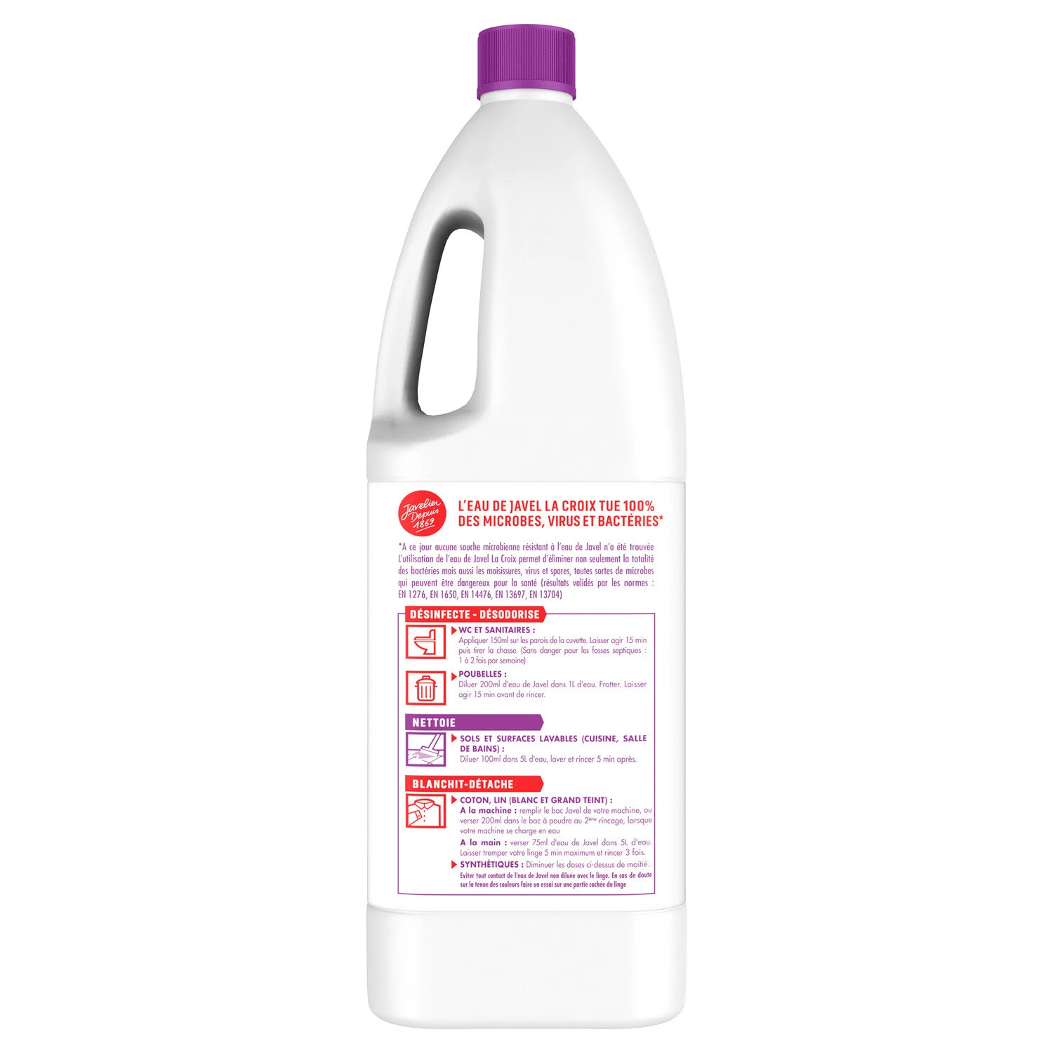 La Croix Bleach Lavender Gardens 1.5L