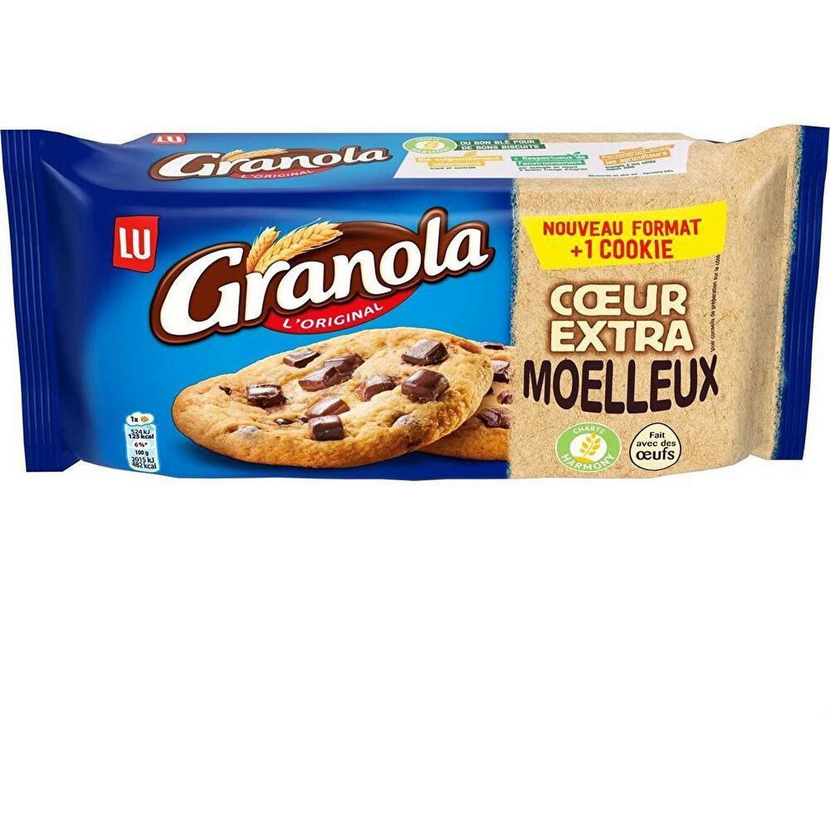 LU Granola Cookies Extra soft 208g