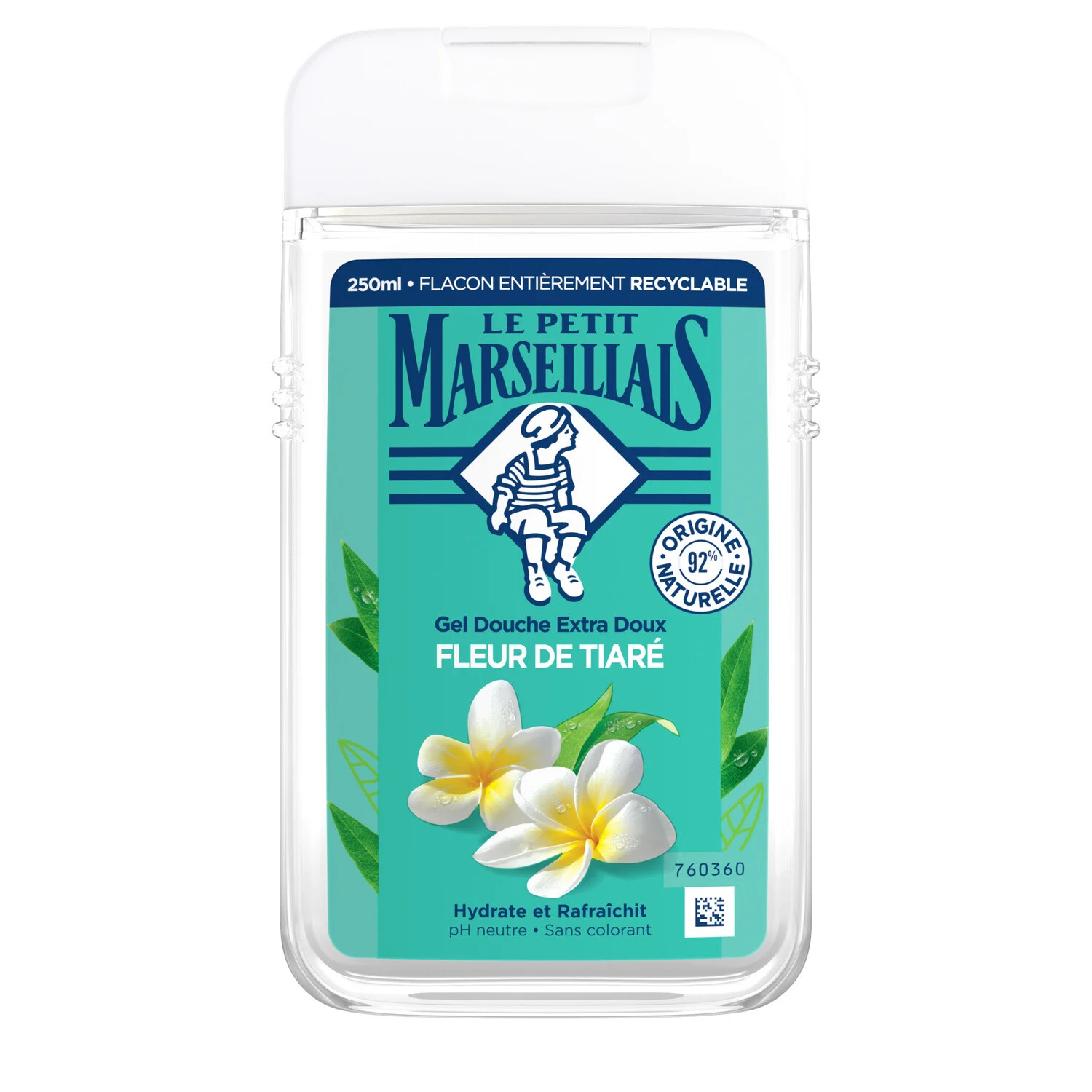 Le Petit Marseillais Shower gel Tiare Flower 250ml