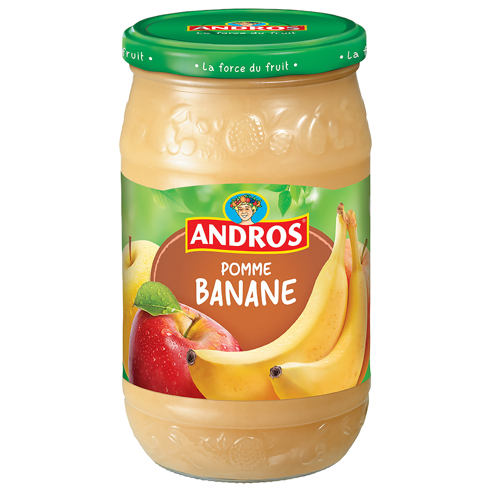 Andros Apple & Banana dessert 750g