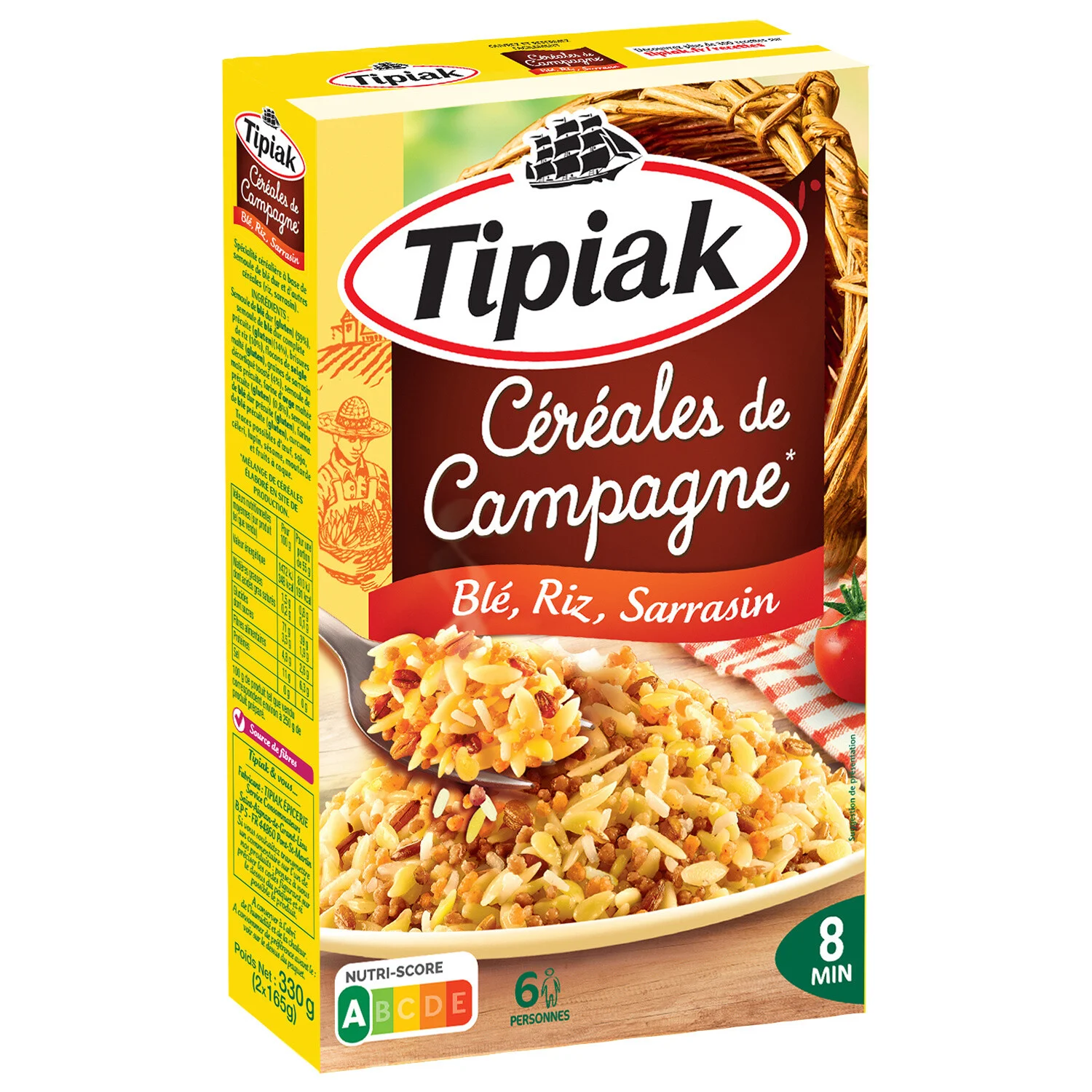 Tipiak Country cereals 330g